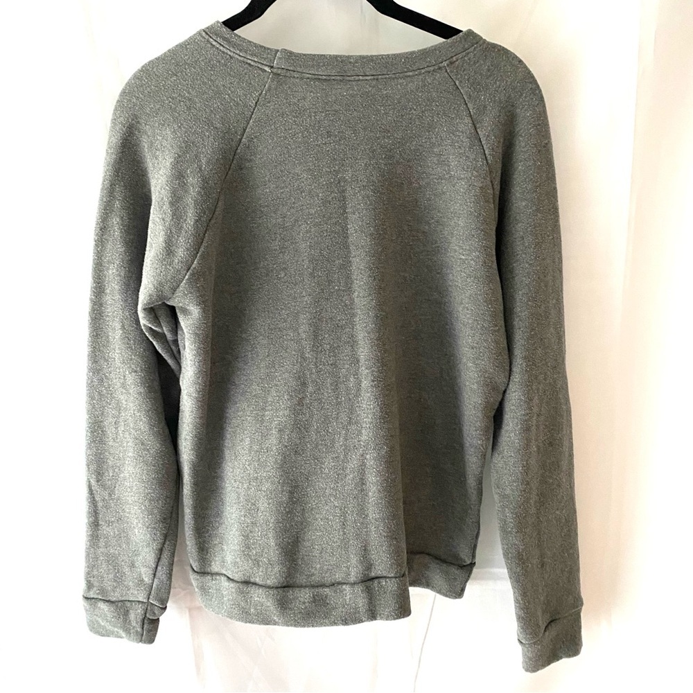 Disney Mickey Mouse Sweatshirt gray classic SZ S. Worn - Picture 2 of 9